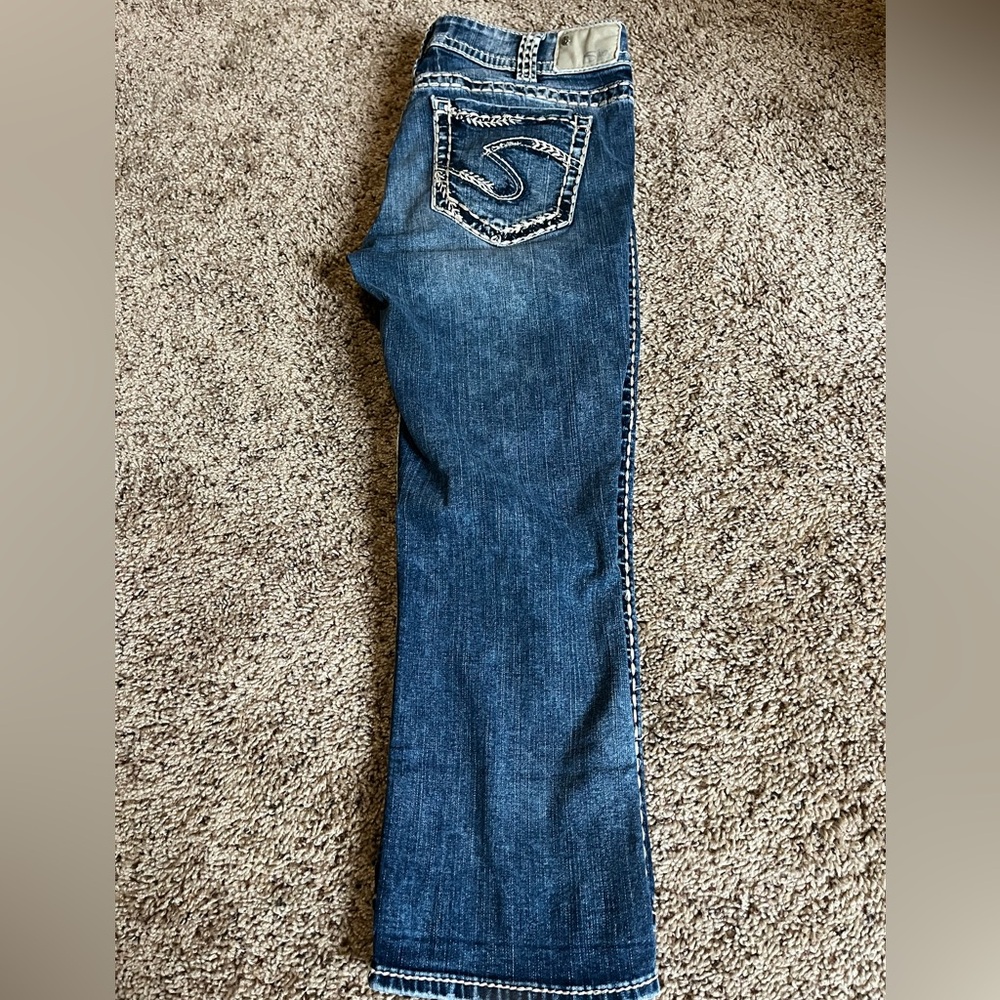 Women’s Silver Capris